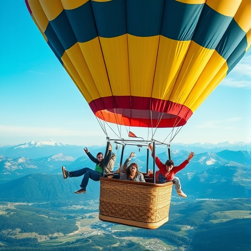 Soaring High: A Joyful Hot Air Balloon Adventure