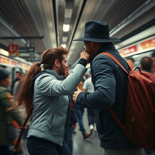 Intriguing Encounter in the Subway