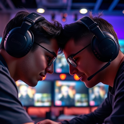 Eyes Locked, Stakes High: The Intensity of a Digital Duel