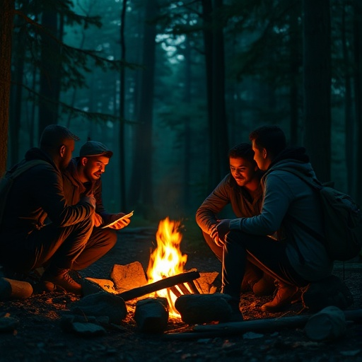 Campfire Tales Under the Moonlight