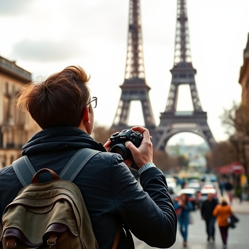 Capturing the Eiffel Tower: A Moment of Wanderlust in Paris