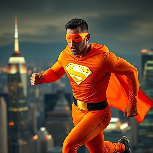 Superhero in Motion: A City’s Hope Takes Flight