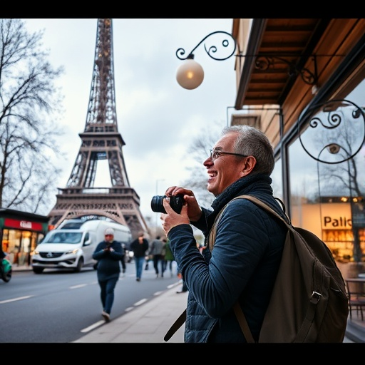 Capturing the Eiffel Tower: A Moment of Joy in Paris