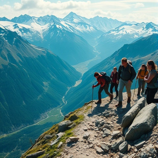 Hike to the Top: Adventuring on a Mountain Ridge