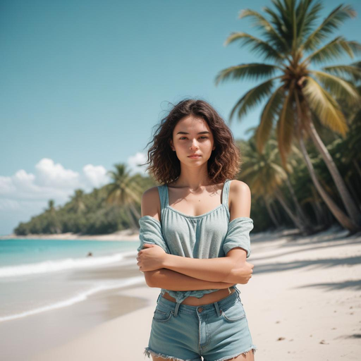 Tranquility on a Tropical Beach