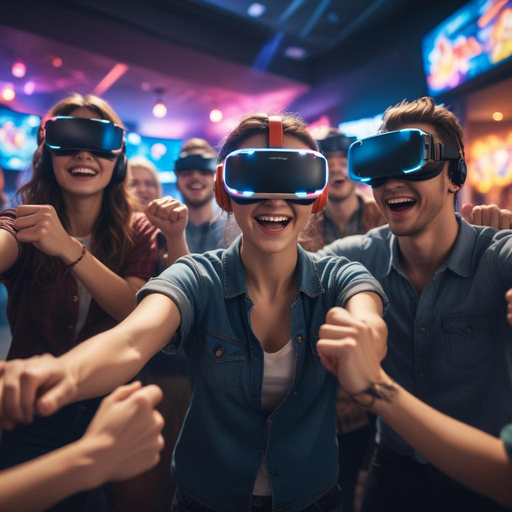 VR Arcade: Where Friends Gather and Fun Takes Flight