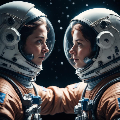 Twin Astronauts in the Cosmic Spotlight