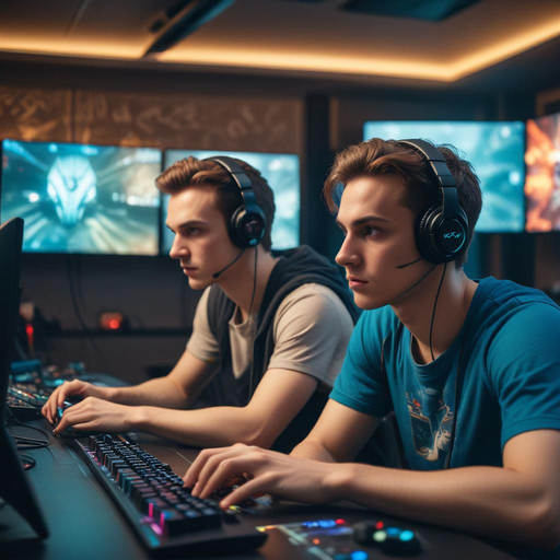 The Intensity of Competition: Two Gamers Locked in a Battle