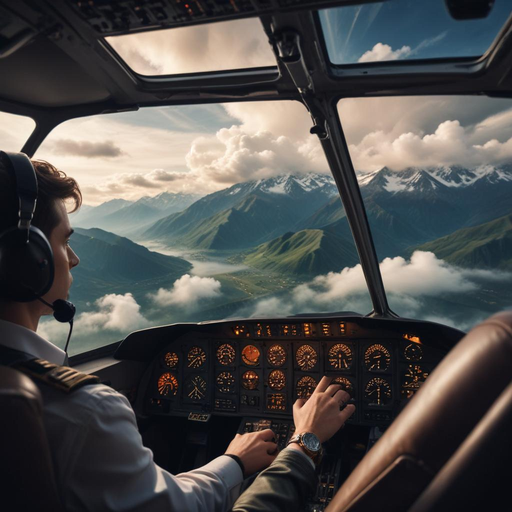 Soaring Above the Peaks: A Pilot’s View of Serenity