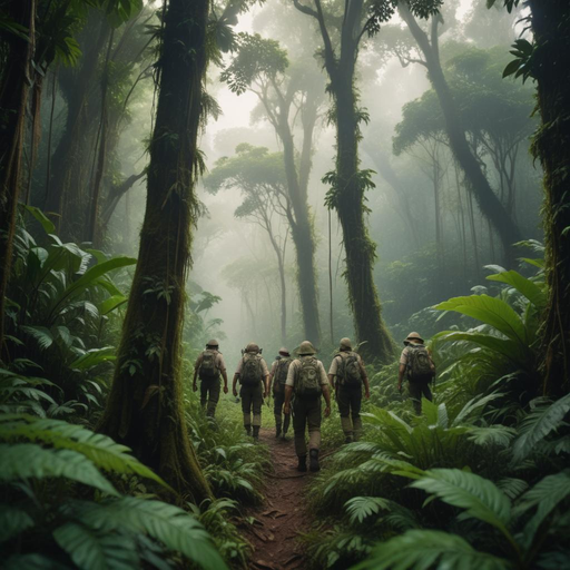 Lost in the Mist: A Journey Through the Jungle