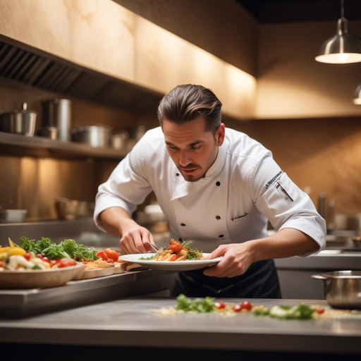 The Art of Plating: A Chef’s Focused Precision