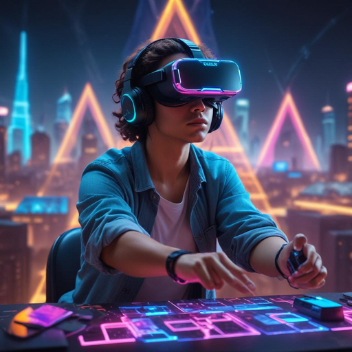 Lost in the Neon Glow: A Glimpse into the Future of VR