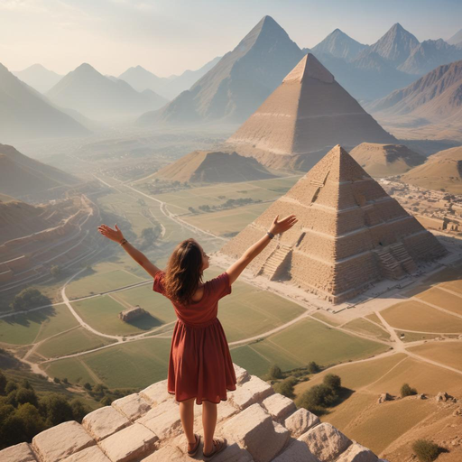 A Moment of Awe: Witnessing the Pyramids at Dawn