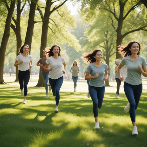 Joyful Movement in the Park