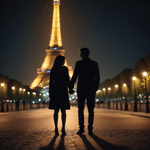 Love Story Under the Eiffel Tower