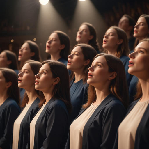 Illuminated Voices: A Choir’s Powerful Performance Captures Reverence