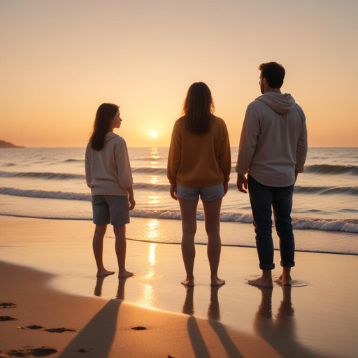 Sunset Serenity on the Beach