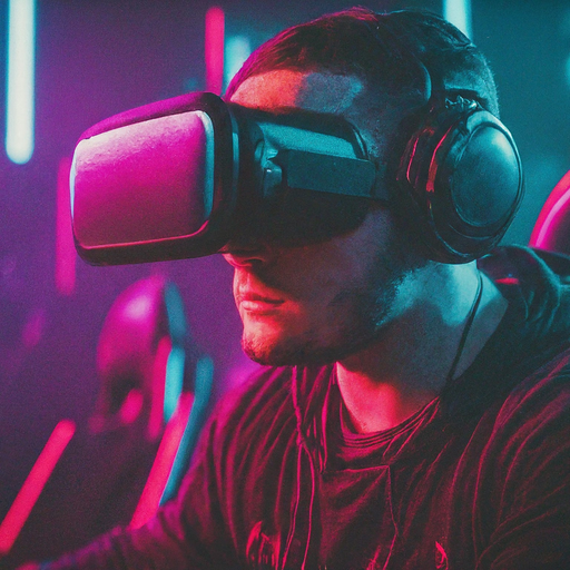 Lost in the Neon Glow: A Glimpse into the Future of VR