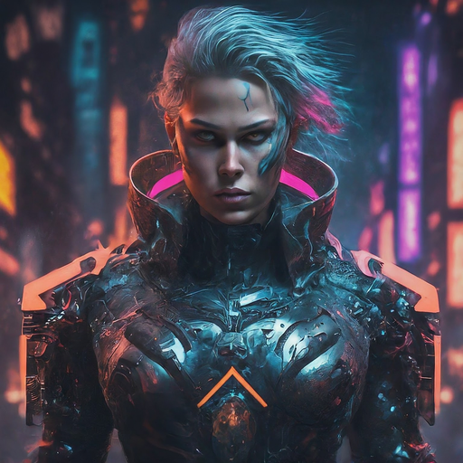 Cyberpunk Intensity: A Look into the Future