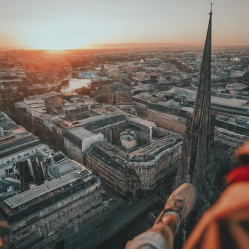 Silhouetted Against the Sunset: A City’s Mystery Unveiled