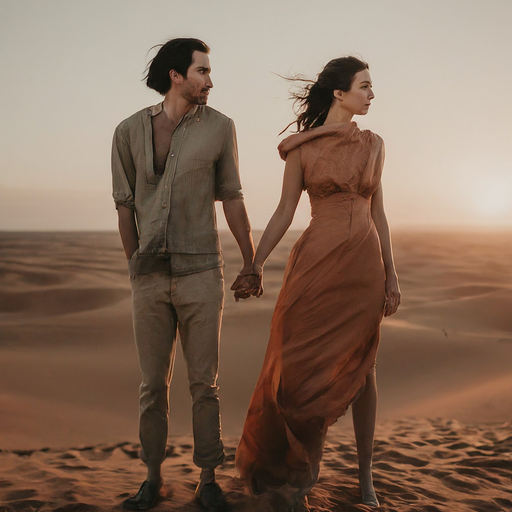 Golden Hour Romance: A Desert Love Story