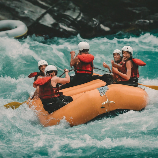 Adrenaline Rush: Rafting Through Whitewater Waves