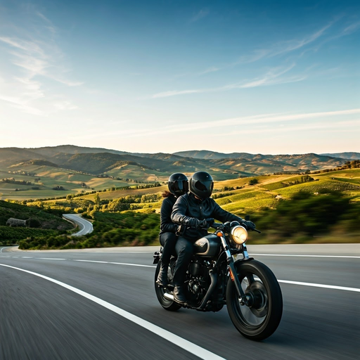 Sunset Ride: Adventure, Freedom, and Romance on Two Wheels