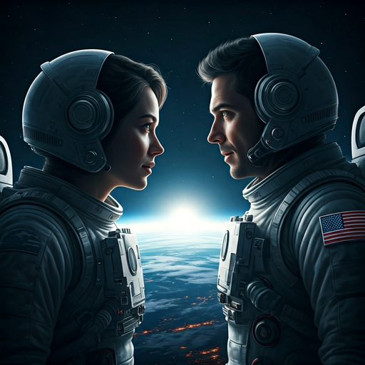 Love in the Void: A Futuristic Romance in Space