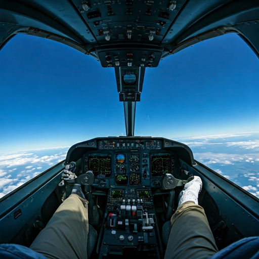 Soaring High: A Pilot’s View of Serenity and Adventure