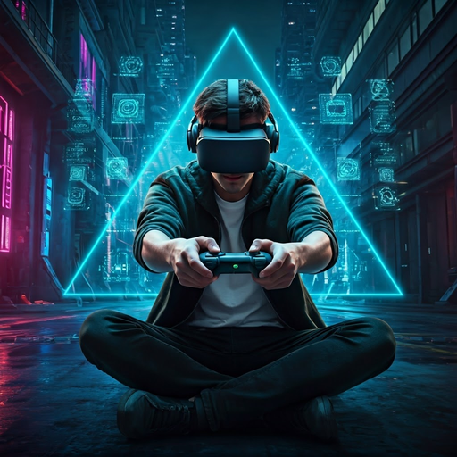 Lost in the Neon Maze: A Cyberpunk VR Experience