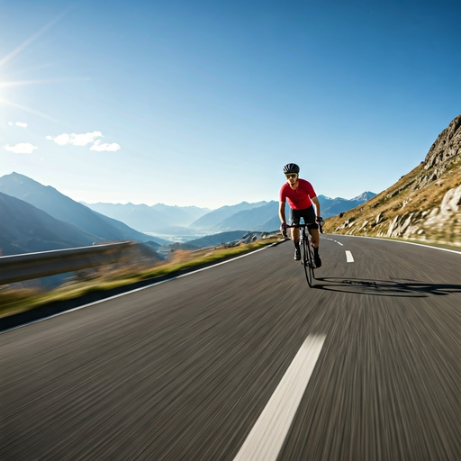 Feel the Wind in Your Hair: A Cyclist’s Mountain Adventure