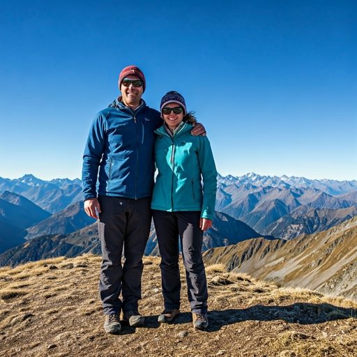 Love and Adventure at New Heights: Couple Conquers Mountain Peaks