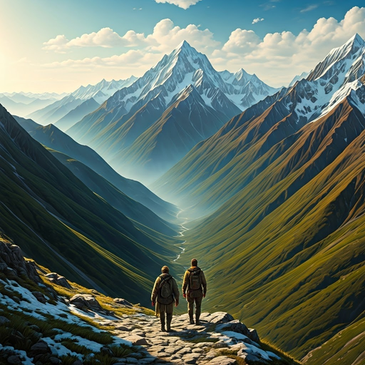 Awe-Inspiring Mountain Trek: A Journey of Serenity and Adventure