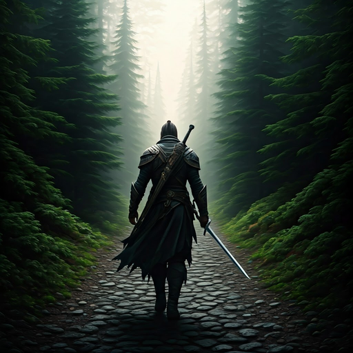 A Shadow in the Mist: A Lone Warrior’s Journey