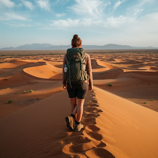 Lost in the Red Sands: A Hiker’s Journey Through Solitude