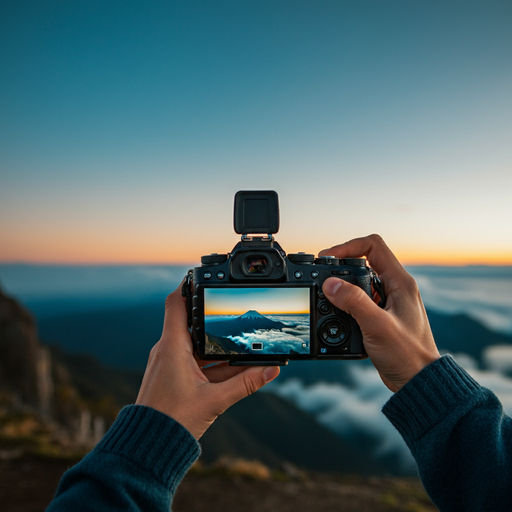 Capturing the Majesty: A Sunset Symphony in the Mountains