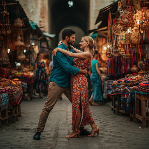 Love in the Hustle: A Dance Amidst the Marketplace