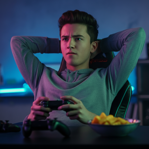 Neon Dreams: Gamer’s Paradise