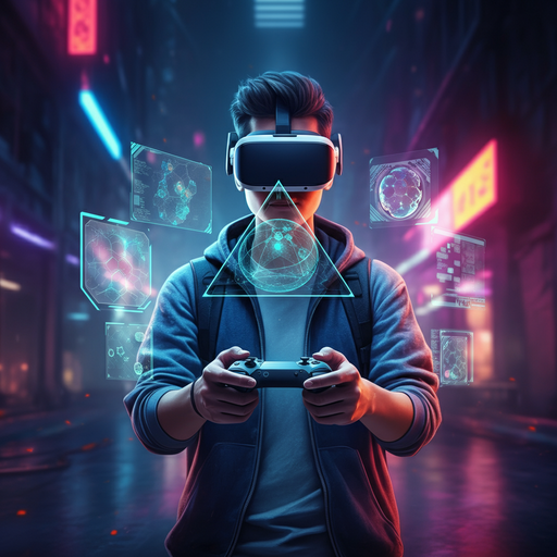 Lost in the Neon Glow: A Glimpse into the Future of VR