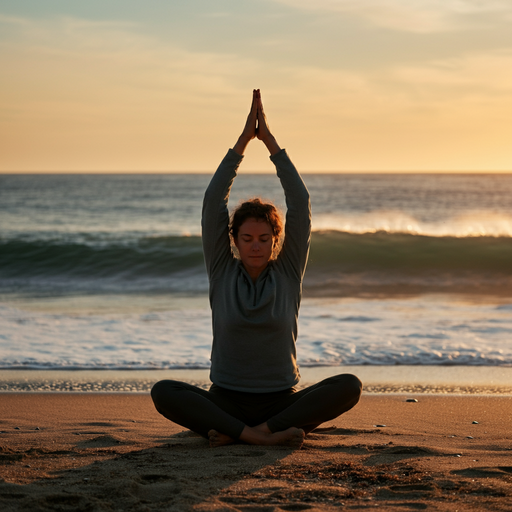 Sunset Serenity: Finding Peace on the Beach