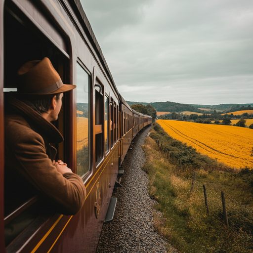 A Journey Through Time: Nostalgia and Adventure on a Vintage Train