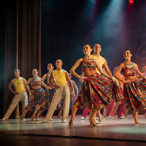 Colorful Dance Performance Captures Joy and Energy