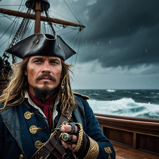 A Pirate’s Gaze into the Stormy Unknown