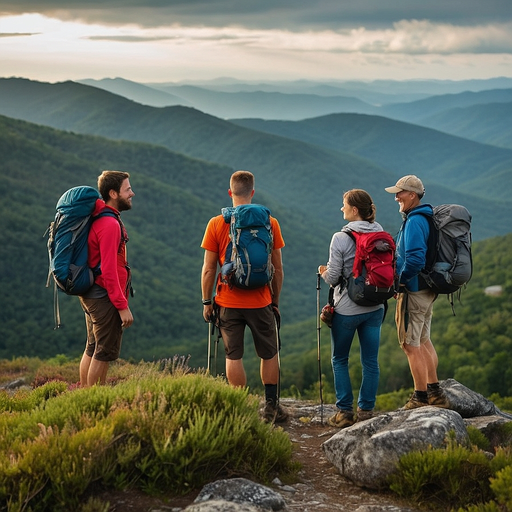 Contemplating the Vastness: A Moment of Tranquility on the Mountaintop