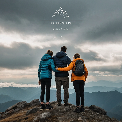 Conquering the Summit: A Moment of Tranquility and Awe