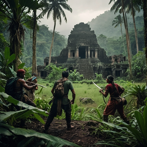 Uncharted Territory: A Temple Beckons in the Jungle’s Embrace