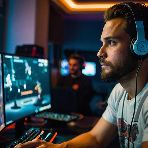 Lost in the Game: The Intensity of a Gamer’s Focus