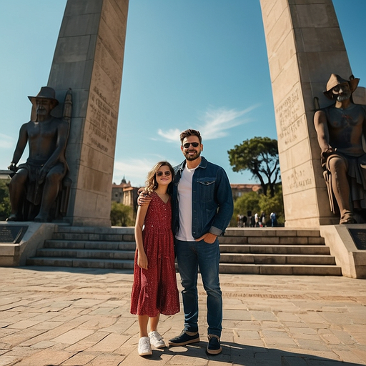 A Moment in Time: Father and Daughter Capture History