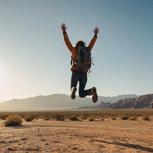 Leap of Joy in the Desert