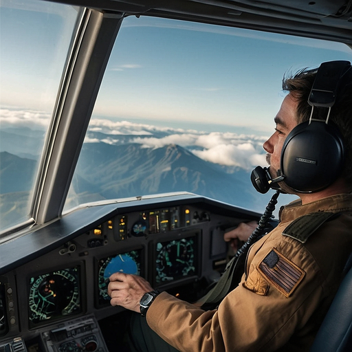 Soaring Above the Clouds: A Pilot’s Moment of Awe